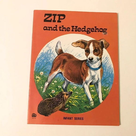 Vtg Zip and the Hedgehog Infant Series Book Robert Dallet Corlia - Picture 15 of 15